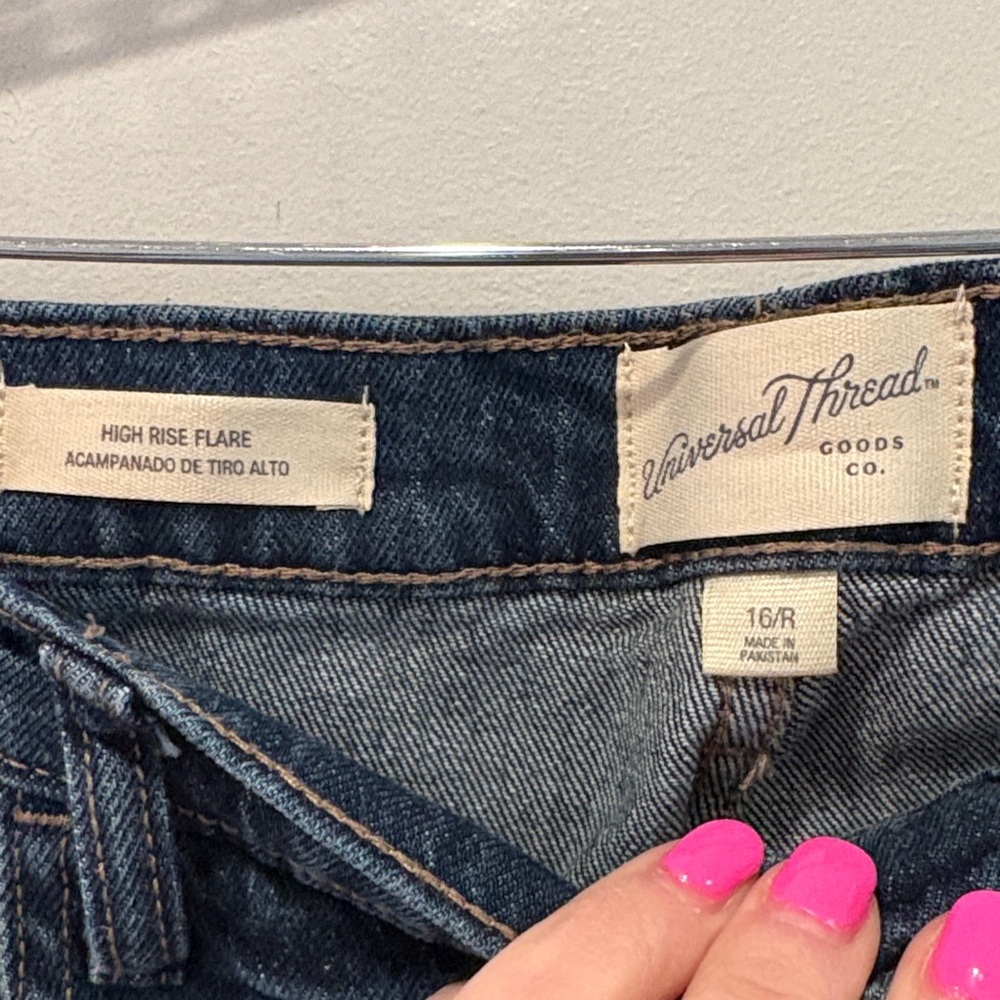 Universal Thread High Rise Flare Jeans - Picture 2 of 5